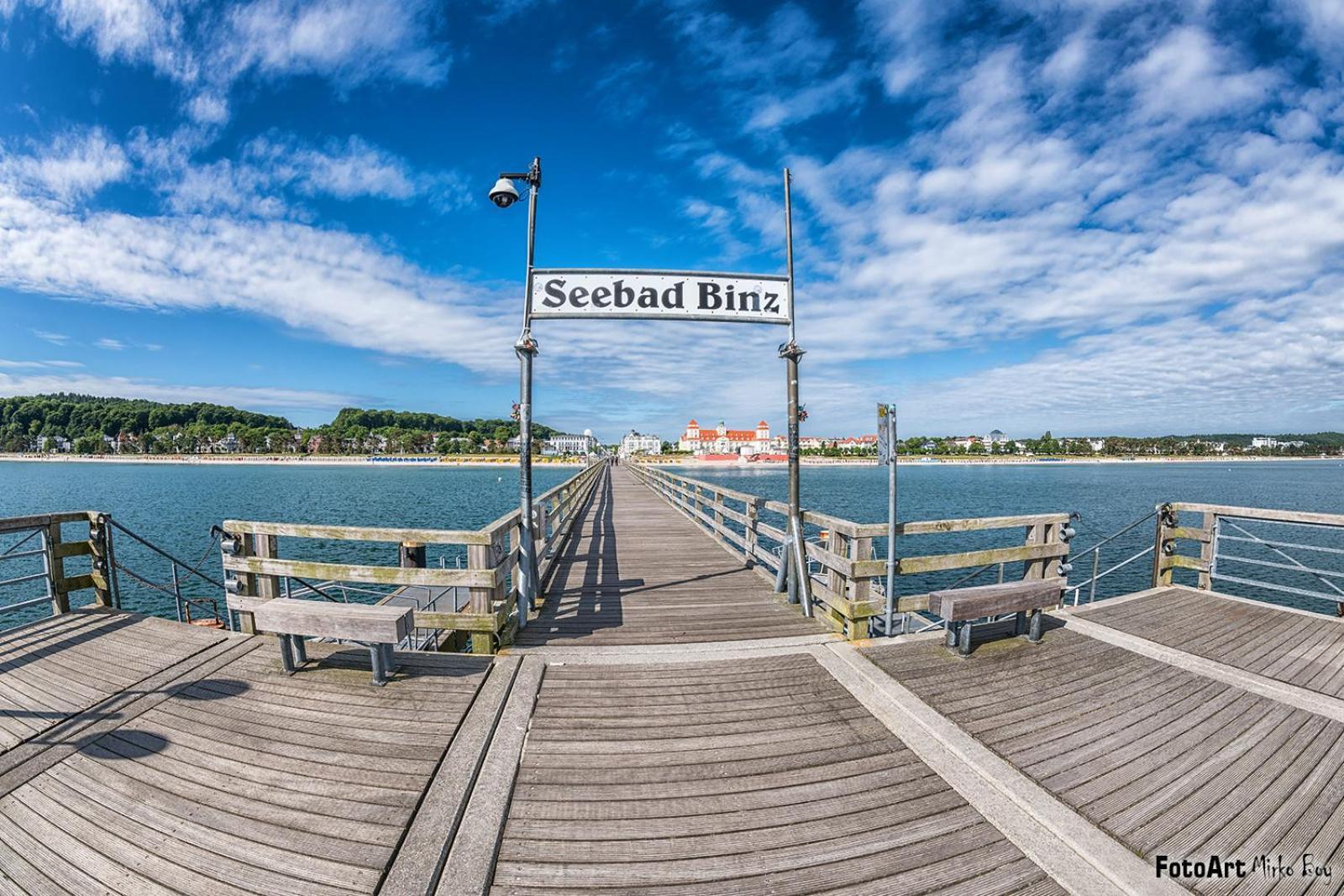 Strandvilla Glueckauf 宾茨 外观 照片